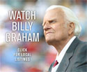 screen shot of 'Watch Billy Graham' online ad