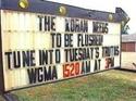Church sign: Quran needs to be flushed