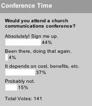 Would you attend a church communications conference?