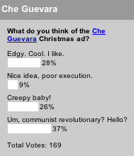 What do you think of the Che Guevara Christmas ad?