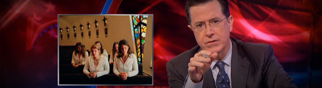 Stephen Colbert on Extreme Measures for Boosting Church Attendance