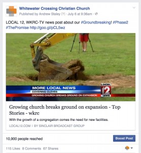 Popular social media posts: Groundbreaking