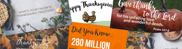 Thanksgiving social graphics bundle