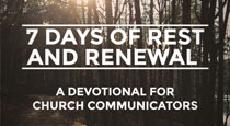 Free Devotional for Church Communicators