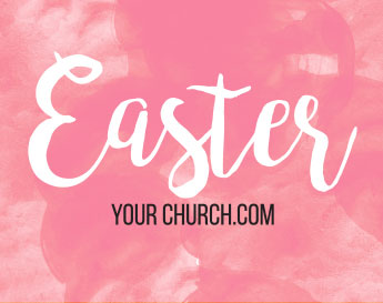 Easter branding templates: Easter YourChurch.com