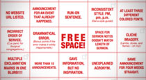 Bulletin Bingo