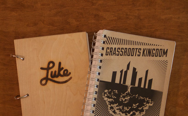 Luke & Grassroots Kingdom book cover design by Marcus Williamson