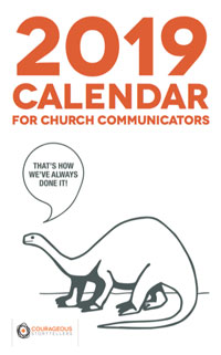 2019 Calendar for Church Communicators