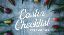 Easter Checklist for Churches