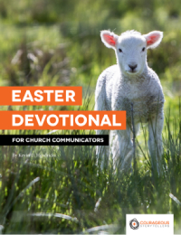 Cover of Easter Devotional for Church Communicators