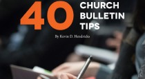 40 Church Bulletin Tips